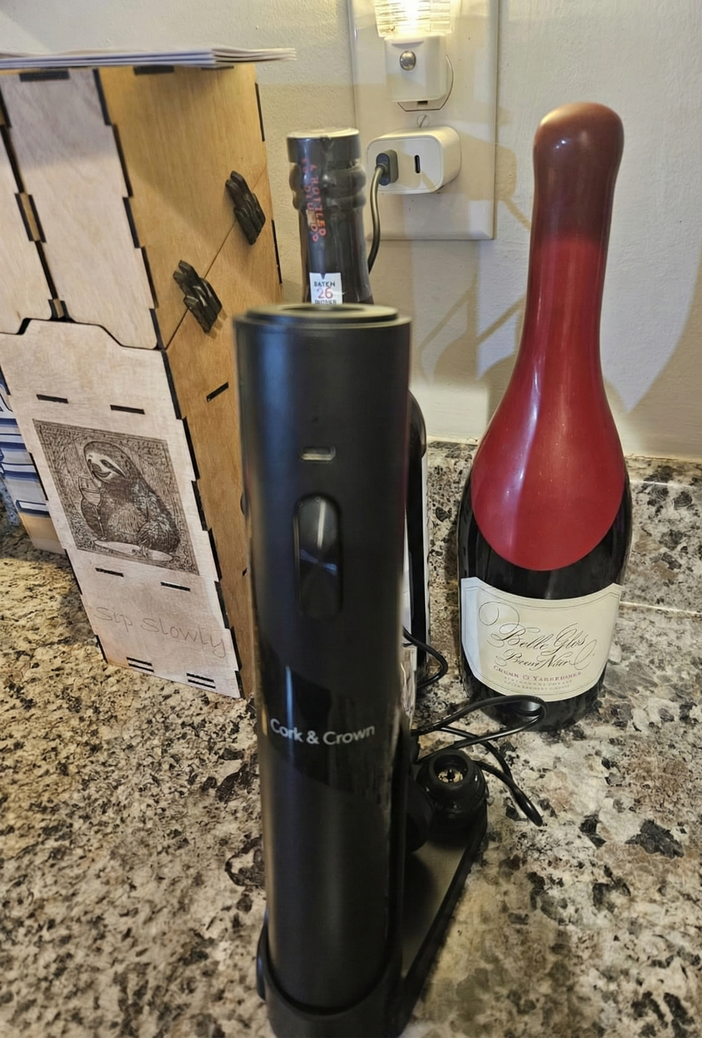 Cork & Crown 3-in-1 Electric Wine Set