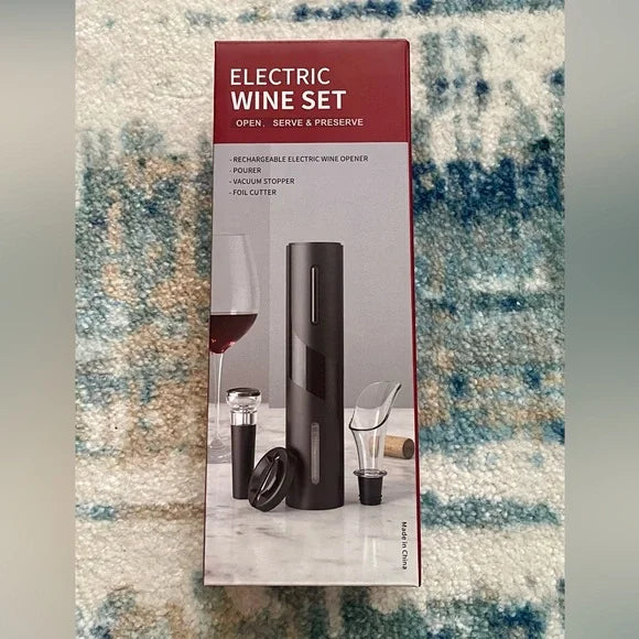Cork & Crown 3-in-1 Electric Wine Set